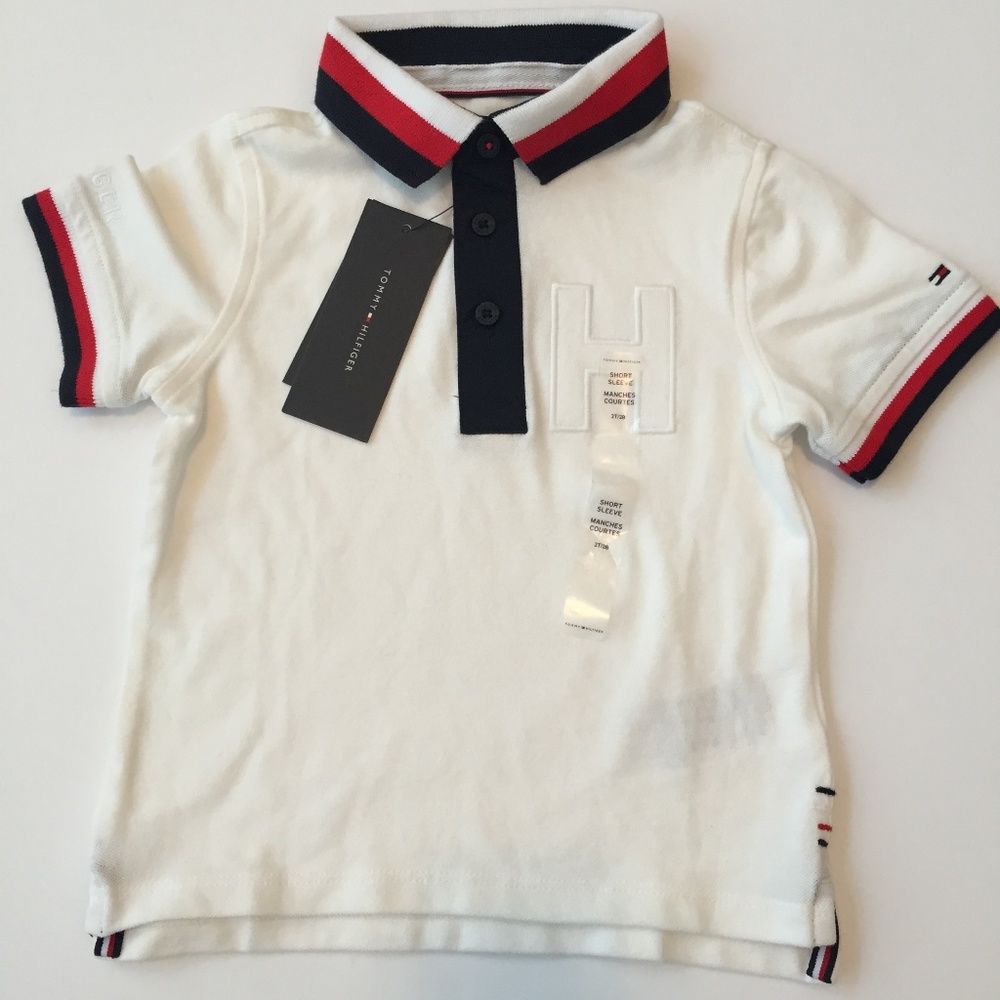 NWT Tommy Hilfiger Polo Shirt Size 2T